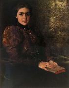 William Merritt Chase The girl France oil painting artist